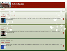 Tablet Screenshot of pceinsteiger.blogspot.com