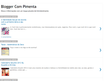 Tablet Screenshot of bloggercompimenta.blogspot.com