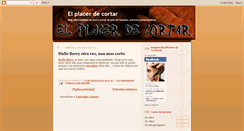 Desktop Screenshot of elplacerdecortar.blogspot.com