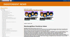 Desktop Screenshot of news-independent.blogspot.com