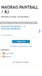 Mobile Screenshot of maioraispaintball.blogspot.com