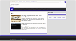 Desktop Screenshot of jomblogging.blogspot.com