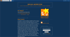 Desktop Screenshot of brianrmorrison.blogspot.com