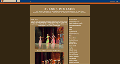 Desktop Screenshot of burns5inmexico.blogspot.com