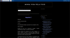 Desktop Screenshot of minhavidapelafisio.blogspot.com