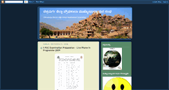 Desktop Screenshot of chitradurgahms.blogspot.com