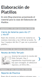 Mobile Screenshot of elaboraciondeplatillos.blogspot.com