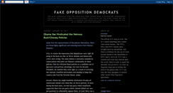 Desktop Screenshot of fakeoppositiondems.blogspot.com