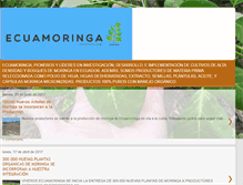 Tablet Screenshot of ecuamoringa.blogspot.com