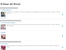Tablet Screenshot of bazardelrincon.blogspot.com