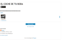 Tablet Screenshot of elcochedetuboda.blogspot.com
