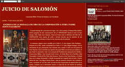 Desktop Screenshot of juiciodesalomon.blogspot.com