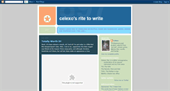 Desktop Screenshot of celexo.blogspot.com