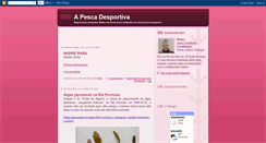 Desktop Screenshot of apescadesportiva.blogspot.com