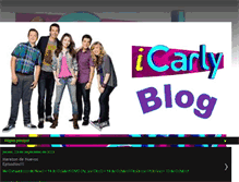 Tablet Screenshot of icarlyblog-arg.blogspot.com