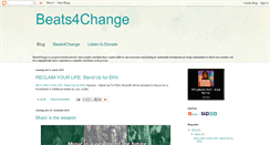 Desktop Screenshot of beats4change.blogspot.com