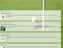 Tablet Screenshot of free-golf-info.blogspot.com