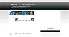 Desktop Screenshot of chelseafcmalaysia.blogspot.com