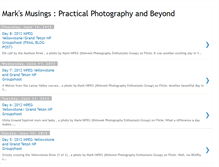 Tablet Screenshot of marksmusings555.blogspot.com