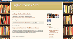 Desktop Screenshot of englishrevisionnotes.blogspot.com