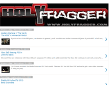 Tablet Screenshot of holyfragger.blogspot.com