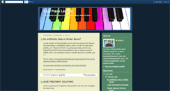 Desktop Screenshot of easypianolessons101.blogspot.com