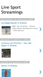 Mobile Screenshot of live-sport-streamings.blogspot.com