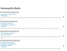 Tablet Screenshot of homeopathy-books.blogspot.com