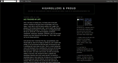 Desktop Screenshot of acehighrollers.blogspot.com