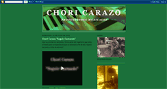 Desktop Screenshot of choricarazo.blogspot.com