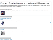 Tablet Screenshot of drawingpencil.blogspot.com