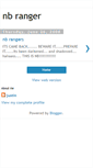 Mobile Screenshot of nb-ranger.blogspot.com