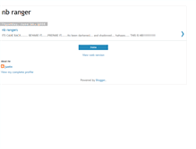 Tablet Screenshot of nb-ranger.blogspot.com