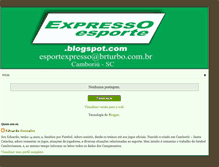 Tablet Screenshot of expressoesporte.blogspot.com