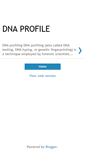 Mobile Screenshot of dnaprofilz.blogspot.com