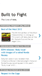 Mobile Screenshot of builttofight.blogspot.com