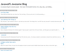 Tablet Screenshot of javawolfsblog.blogspot.com