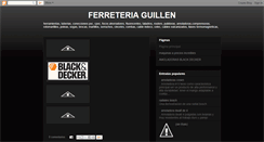 Desktop Screenshot of ferreteriaguillen.blogspot.com