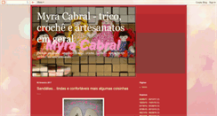 Desktop Screenshot of myracabral.blogspot.com