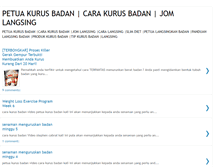Tablet Screenshot of petua-kurus-badan.blogspot.com