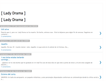 Tablet Screenshot of lady-drama.blogspot.com