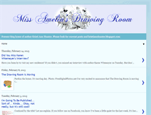 Tablet Screenshot of ameliasdrawingroom.blogspot.com