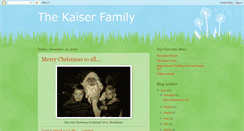 Desktop Screenshot of familyblogkaiser.blogspot.com