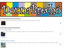 Tablet Screenshot of donnabrecho.blogspot.com