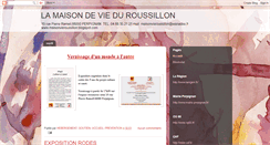 Desktop Screenshot of maisonvieroussillon.blogspot.com