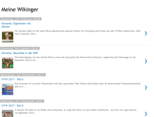 Tablet Screenshot of meinewikinger.blogspot.com