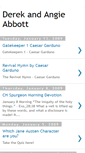 Mobile Screenshot of derekangieabbott.blogspot.com