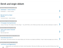 Tablet Screenshot of derekangieabbott.blogspot.com