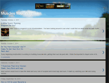 Tablet Screenshot of musclesyourway.blogspot.com