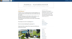 Desktop Screenshot of paddla.blogspot.com